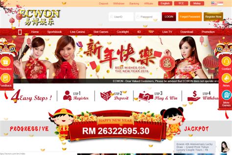 ECWON Online Casino Malaysia .